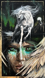 Mathieu Ruel  -  Courage  Acrylic  48 x 70.jp