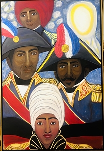 Stael Antonisca Leon   Nou La Toujou : ACRYLIC :