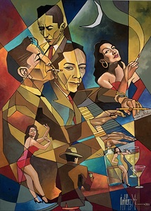 Quintin Perez Martinez - Only once - Acrylic - 18x24