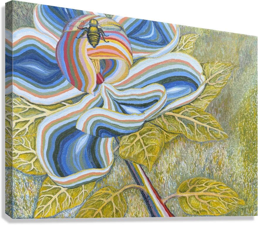 John Powell  - Pure  Oil Painting  12x9 Canvas Print