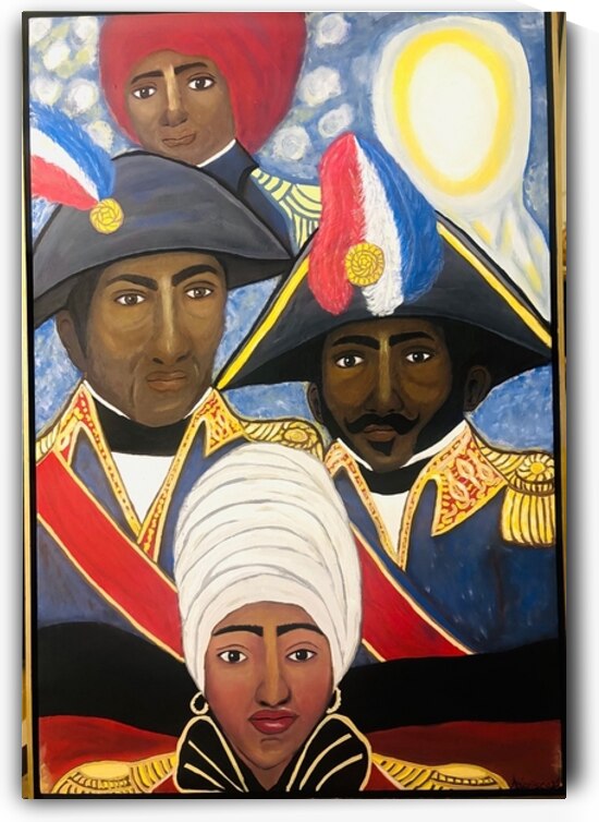 Stael Antonisca Leon   Nou La Toujou : ACRYLIC : by Global Art League