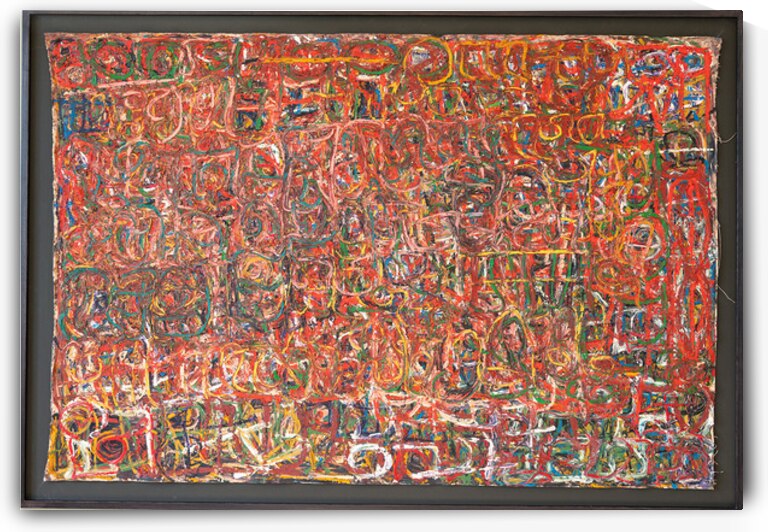 Shane Jackson - Fire and Brimstone  Oil Painting  65 x 45 by Global Art League