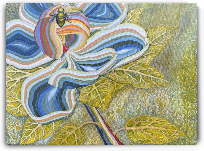 John Powell  - Pure  Oil Painting  12x9 by Global Art League