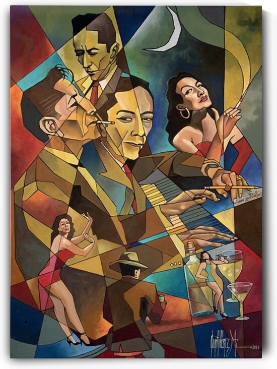 Quintin Perez Martinez - Only once - Acrylic - 18x24 by Global Art League