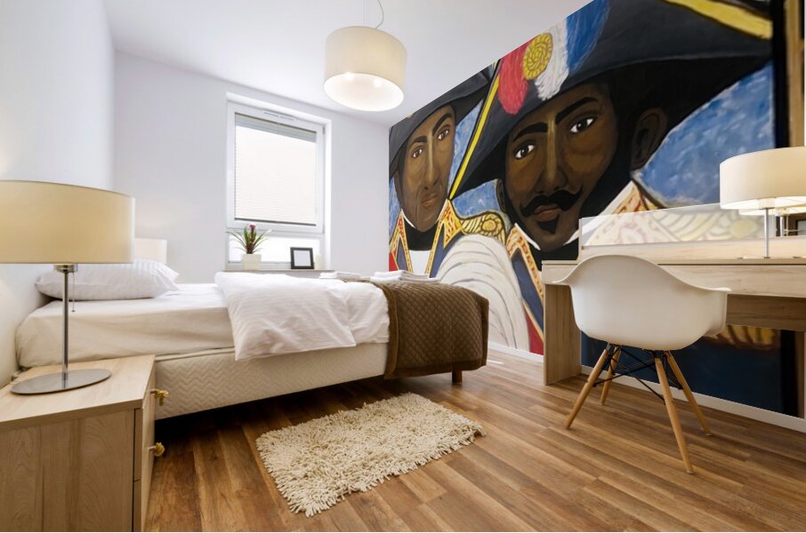 Stael Antonisca Leon   Nou La Toujou : ACRYLIC : Mural print