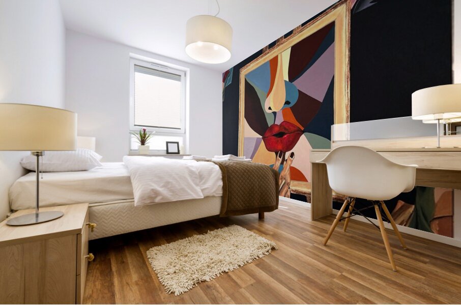 Yuliana Lytvar  - Revelation-Virtual  Mix Medium   47 x 47 Mural print