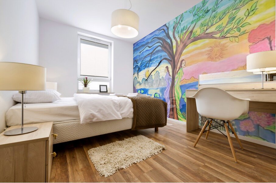 Aishwarya Vachan Shaha   - Emotional Landscape  Acrylic  27x40 Mural print