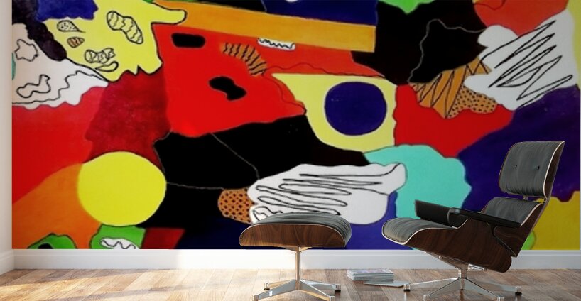 Marie Sisley Chancy -  La couleur creole  Acrylic  60x40 Wall Murals