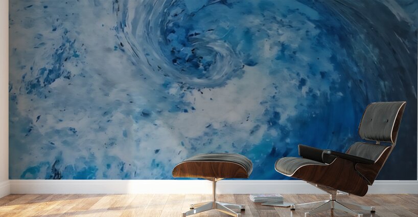 Seph Brock - Thalassophile  Mix Media : 20 x 16 Wall Murals