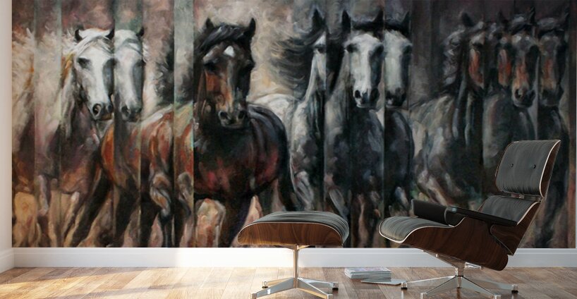 Pierre Eliott  - Epik Oil Painting   30x40x15in. Wall Murals
