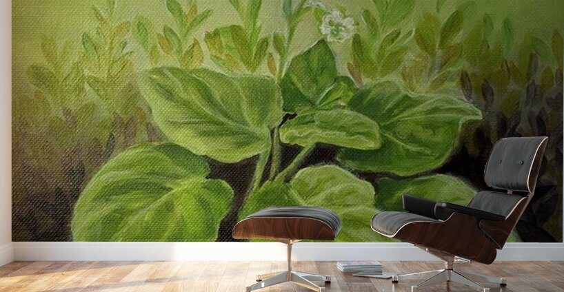 Owisokon Lahache  - Oienkwaon  Ceremonial Tobacco   Acrylic  8.5x11 Wall Murals