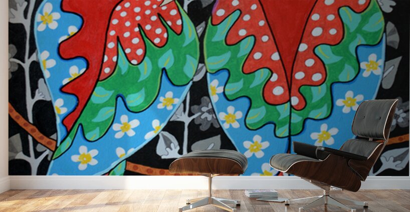 Michele Taras  - The McCaws  Acrylic  18x24 Wall Murals