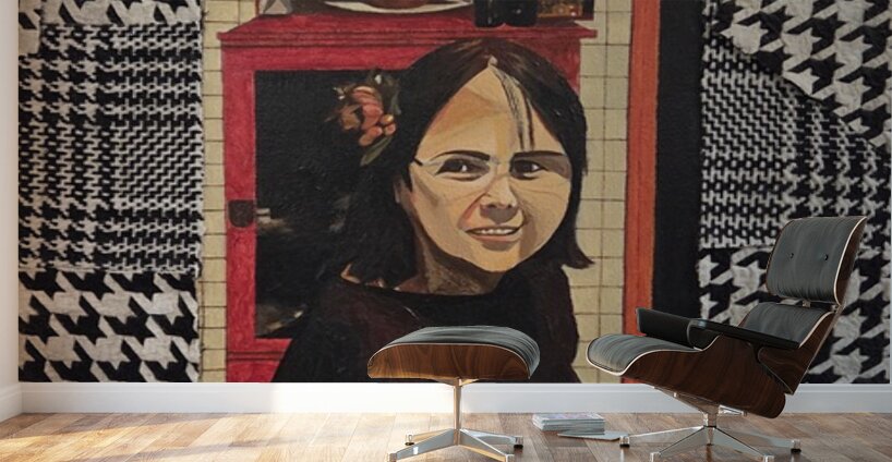 Ariane Charest  - Le Souper Acrylic  16x20. Wall Murals