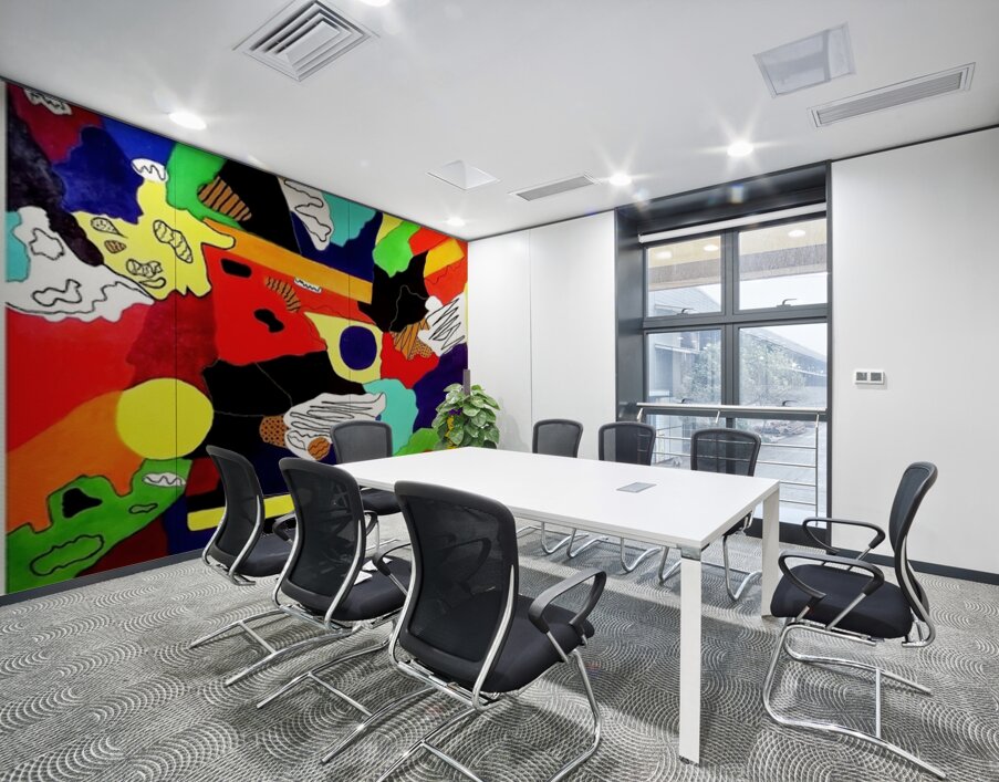 Marie Sisley Chancy -  La couleur creole  Acrylic  60x40 Wall Printing