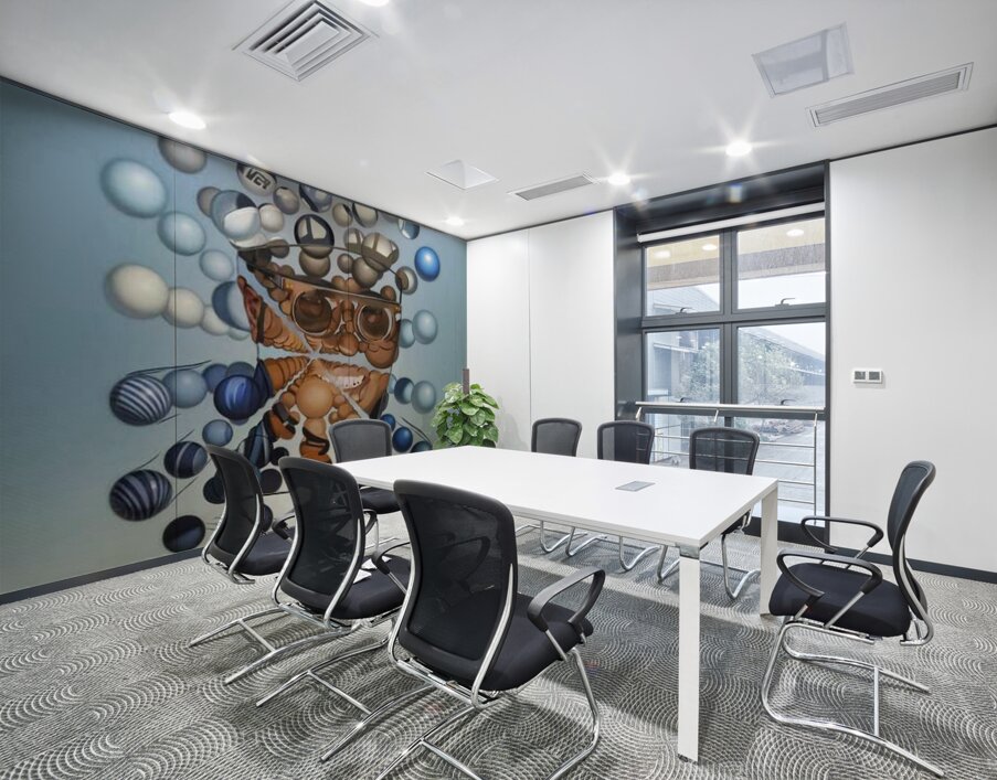 Adler Jean Baptiste  -Portrait a la Salvador Dali  Oil Painting  18 x 24 Wall Printing