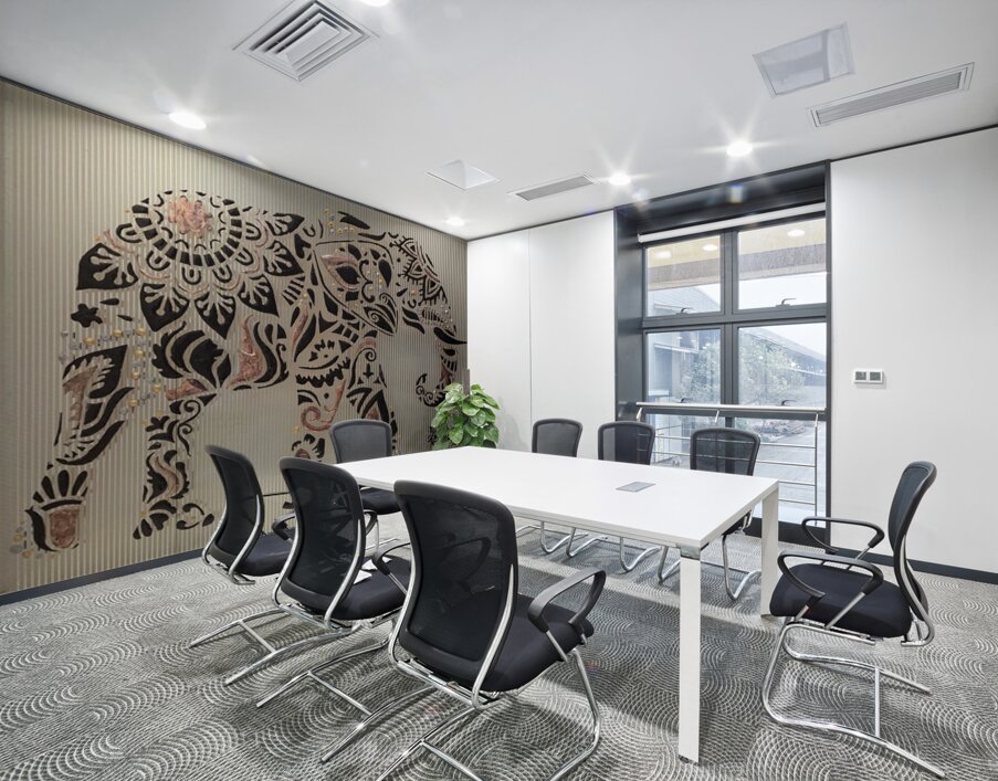 Manon Lebel   Elephantas Maximus : Mix Medium : 2 Wall Printing