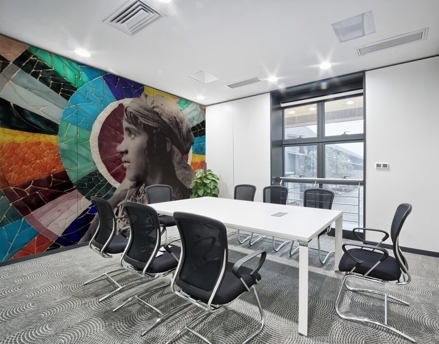 Sassi Sabrine - Femme du sud - Zeineb - Fileuse  Mix Medium  20x24 Wall Printing