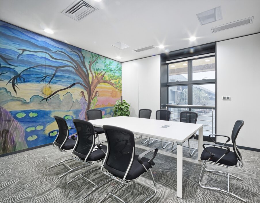 Aishwarya Vachan Shaha   - Emotional Landscape  Acrylic  27x40 Wall Printing