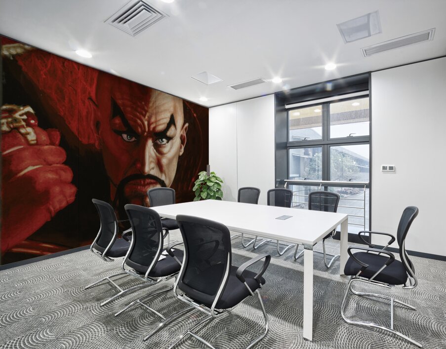 Mark Mitchell  - The Warlock  Ming the merciless from Flash Gordon played by Max von Sydow - Acrylic - 16x20 Wall Printing