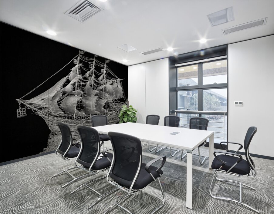 Sergey Shvetsov  e Silver Sail e Mix Media -  33x17x26 Wall Printing