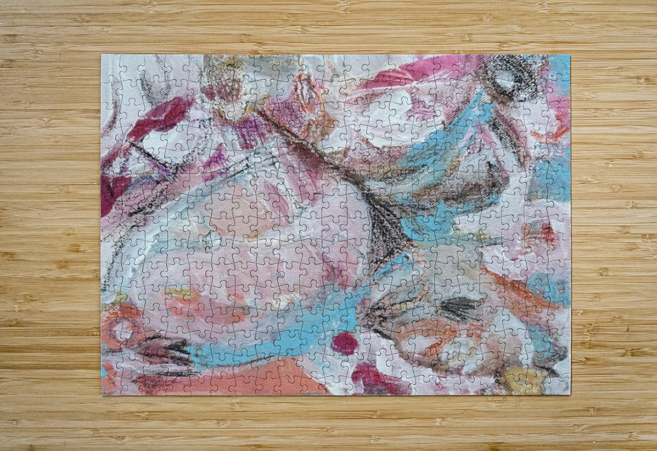 Tamara Sweere  - May you be loved  1  Mix Media  12x9 Global Art League Puzzle printing