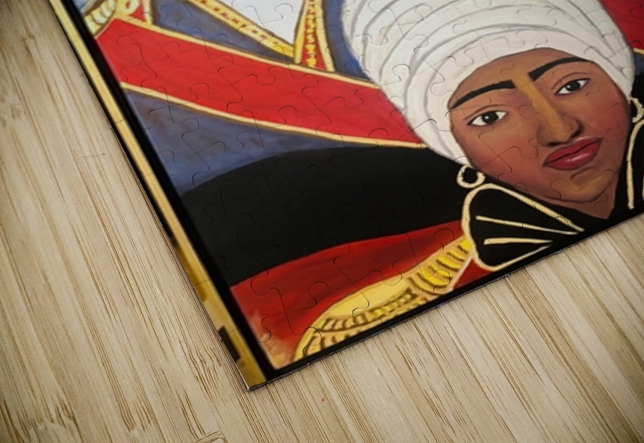 Stael Antonisca Leon   Nou La Toujou : ACRYLIC : Global Art League Puzzle