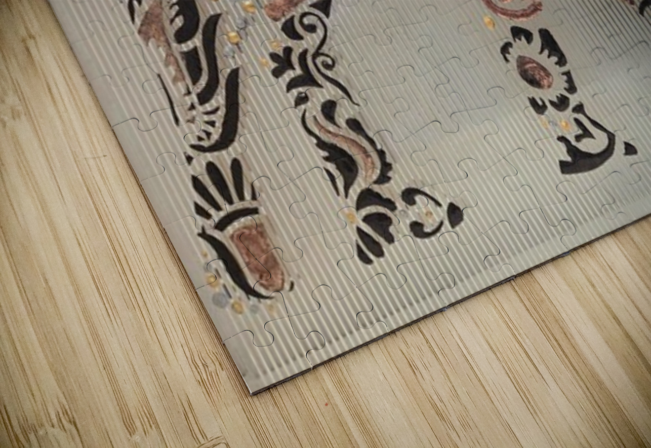 Manon Lebel   Elephantas Maximus : Mix Medium : 2 Global Art League Puzzle