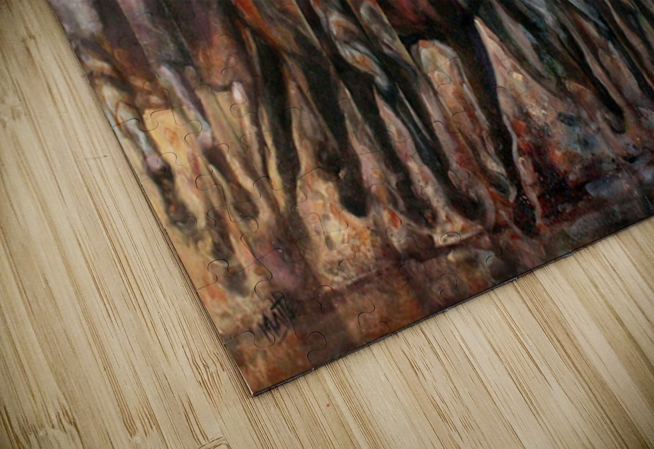 Pierre Eliott  - Epik Oil Painting   30x40x15in. Global Art League Puzzle