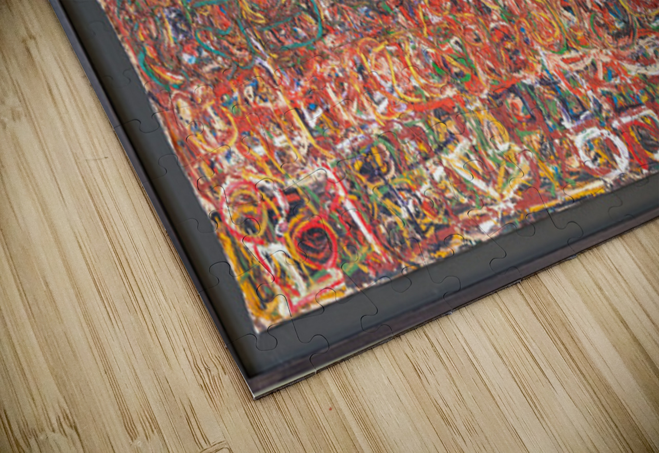 Shane Jackson - Fire and Brimstone  Oil Painting  65 x 45 Global Art League Puzzle