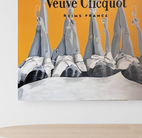 Mel Roy -  Luxery 2  Acrylic  60 x 60 by Global Art League