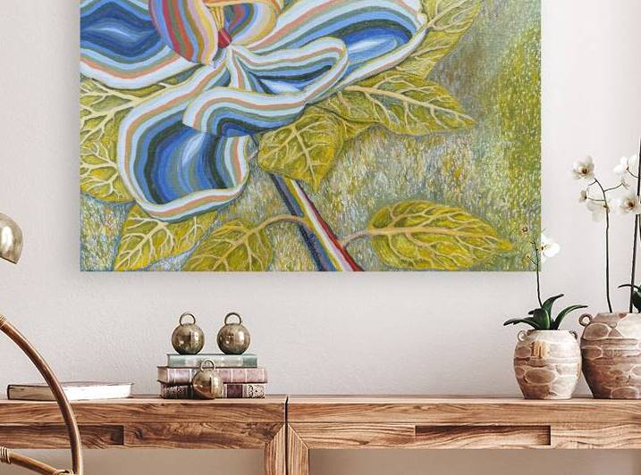 John Powell  - Pure  Oil Painting  12x9 by Global Art League