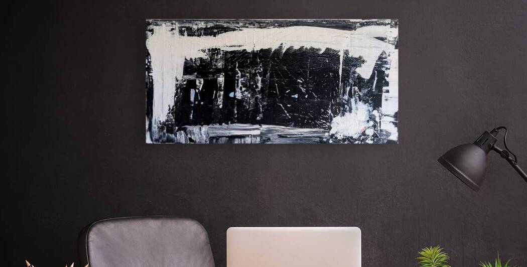 Mazen  Hamati   - A Queer Is Born - Acrylic - 24x12 by Global Art League