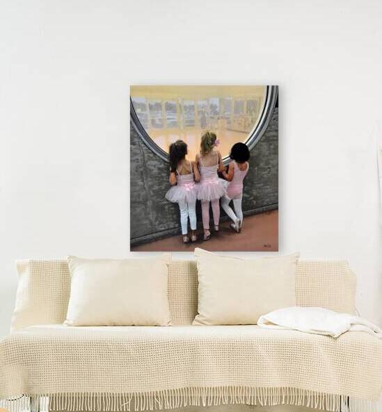 Cher Pruys  - Entranced - Acrylic - 16 x 15 by Global Art League